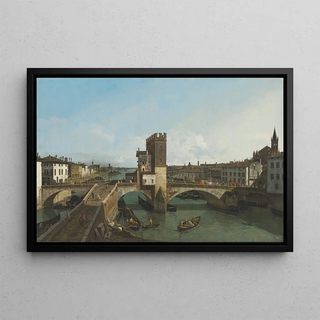 Bernardo Bellotto - View of Verona with the Ponte delle Navi.webp