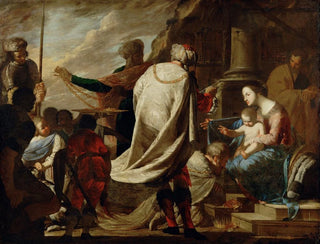 Bernardo Cavallino - Adoration Of The Magi.webp