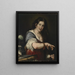 Bérénice - Bernardo Strozzi — framed artwork on a wall