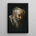 Reproduction of the painting Head of a bearded man - Bernardo Strozzi