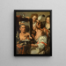 Vanité Painting - Bernardo Strozzi — framed artwork on a wall