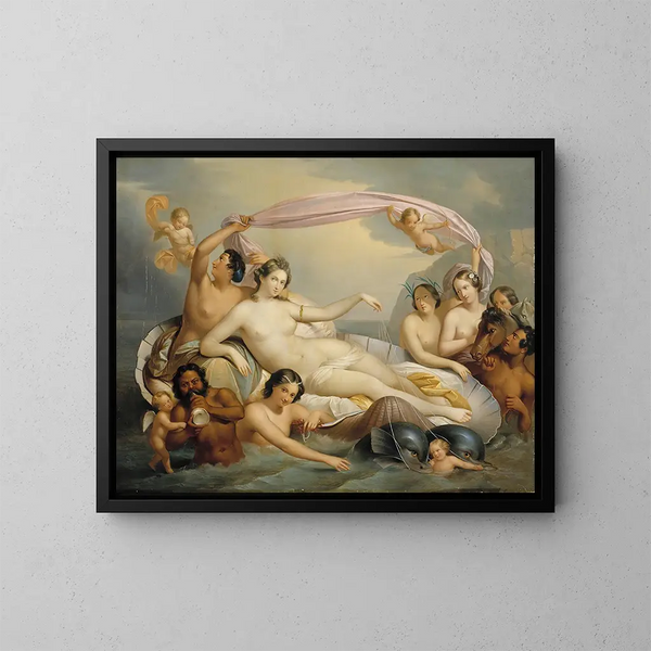 The Triumph of Galatea - Berndt Abraham Godenhjelm — framed artwork on a wall