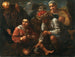 De kaartspelers - Bernhard Keil — weergave van het kunstwerk