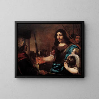 Bernhard Keil - The Heroism of Caius Mucius Scaevola.webp