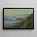 van Brouillard dans le massif gréseux de l'Elbe - Bernhard Mühlig — ingelijst kunstwerk aan de muur