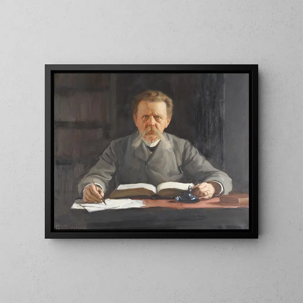 Gunnar Wennerberg - Bernhard Störmann — framed artwork on a wall