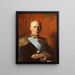Gustave V 1858-1950 Koning van Zweden - Bernhard Störmann — ingelijst kunstwerk aan de muur