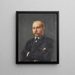 Portret van John Jörster 1861-1918 - Bernhard Störmann — ingelijst kunstwerk aan de muur