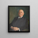 portret van de directeur van de bank Salin Sundsval - Bernhard Störmann — ingelijst kunstwerk aan de muur