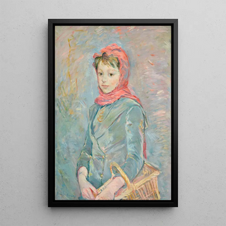 Berthe Morisot - Fillette portant un panier.webp
