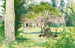Landschap - Berthe Morisot — weergave van het kunstwerk