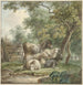 Veestapel in een boomgaard - Pieter Gerardus van Os — weergave van het kunstwerk