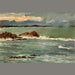 Reproductie van het schilderij Biarritz schilderij van José Villegas Cordero