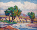Ruisseau dans les contreforts du Colorado - Birger Sandzén — weergave van het kunstwerk