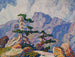 Dicht bij de rand van de bomen, Rocky Mountains, Colorado - Birger Sandzén — weergave van het kunstwerk