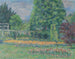 Het tuin van Giverny - Blanche Hoschedé-Monet — weergave van het kunstwerk