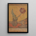 Reproductie van het schilderij La Tulipe violette, New York - Blanche Lazzell
