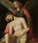 Engel Pietà - Boccaccino — weergave van het kunstwerk