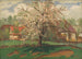 Landschap met bloeiende bomen - Bohumil Hanek — weergave van het kunstwerk