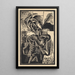 Prayer of the Veraikon Album - Bohumil Kubišta — framed artwork on a wall