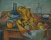 Natuurstudie met fruit - Bohumil Kubišta — weergave van het kunstwerk