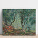 Reproductie van het schilderij Houten olijfbomen in de Moreno-tuinen - Claude Monet