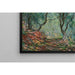 Reproductie van het schilderij Houten olijfbomen in de Moreno-tuinen - Claude Monet