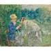 Reproductie van het schilderij van het Bois de Boulogne-schilderij - Berthe Morisot