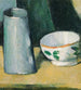 Bol en melkkruik - Paul Cézanne — weergave van het kunstwerk