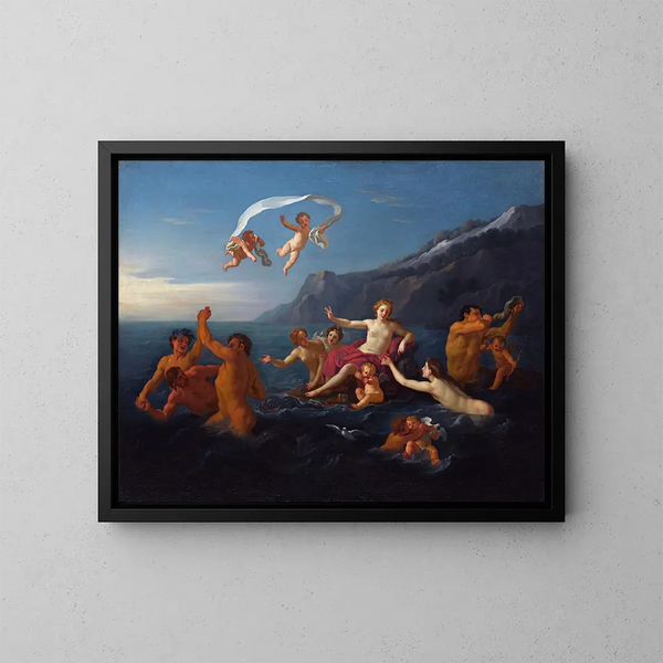 The Triumph of Demeter - Bon Boullogne — framed artwork on a wall