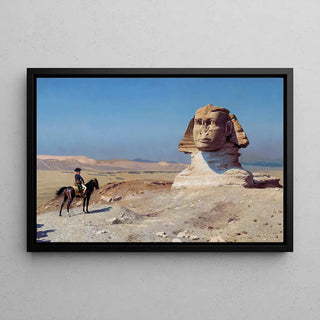 Bonaparte voor de Sfinx - Jean-Léon Gérôme