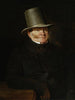 portret van Pawe Pellizzaro, eigenaar van een prentenwinkel in Warschau - Bonawentura Dąbrowski — weergave van het kunstwerk