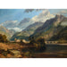 Reproductie van het schilderij Bonneville, Savoie - Joseph Mallord William Turner