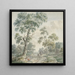 Bord de forêt avec maisons de paysans et un chemin de sable - Gerardus Wieringa | Reproduction — ingelijst kunstwerk aan de muur