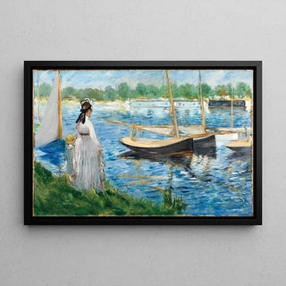 De oevers van de Seine in Argenteuil - Edouard Manet