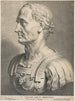 Jules César dictateur perpétueel - Boetius Adamsz Bolswert — weergave van het kunstwerk