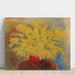 Reproductie van het schilderij Bloemenmand Mimoses in de Rode Pot - Moïse Kisling