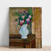 Reproductie van het schilderij Bloemenmandje met Rozen, Klaprozen en Varens - Suzanne Valadon