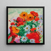 van een boeket madeliefjes, goudsbloemen en geraniums - Albert Marquet — wandpresentatie van het kunstwerk