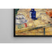 Reproductie van het schilderij van blauwe flessen en kip - James Ensor