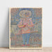 Reproductie van het schilderij Jongen in feestkleding - Paul Klee