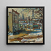 Bridgeport - Abraham Manievich — framed artwork on a wall