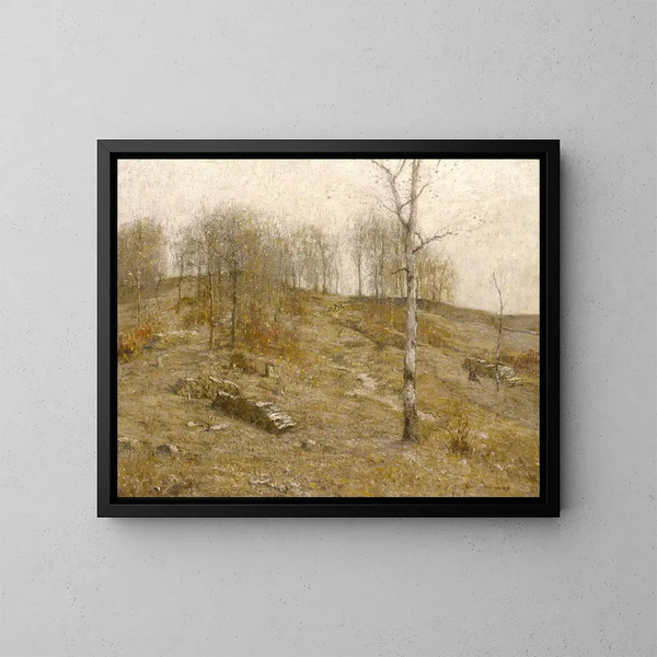 Hauts de décembre - Bruce Crane — framed artwork on a wall