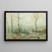 Edge of the Forest - Bruce Crane — framed artwork on a wall