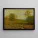 Einde van de herfst - Bruce Crane — ingelijst kunstwerk aan de muur