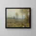 Winterlandschap - Bruce Crane — ingelijst kunstwerk aan de muur