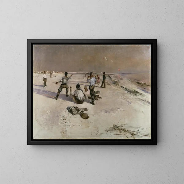 Vervormde man - Bruno Liljefors — ingelijst kunstwerk aan de muur