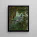 Pigeon colombin - Bruno Liljefors — framed artwork on a wall