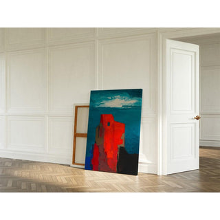 Burgruine - Karl Wiener | Reproduction Tableau Décoration murale affiche copie