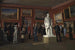 van een van de zalen uit de koninklijke schilderijenverzameling in het Christiansborg-paleis - C.C. Andersen — weergave van het kunstwerk